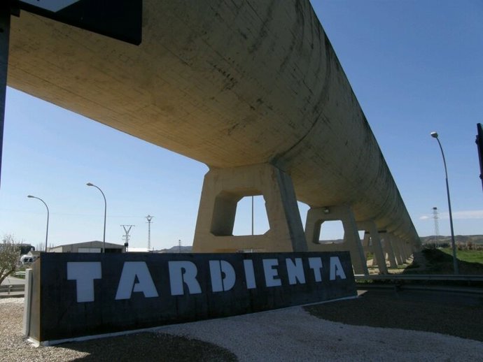 Archivo - Acueducto de Tardienta (Huesca).