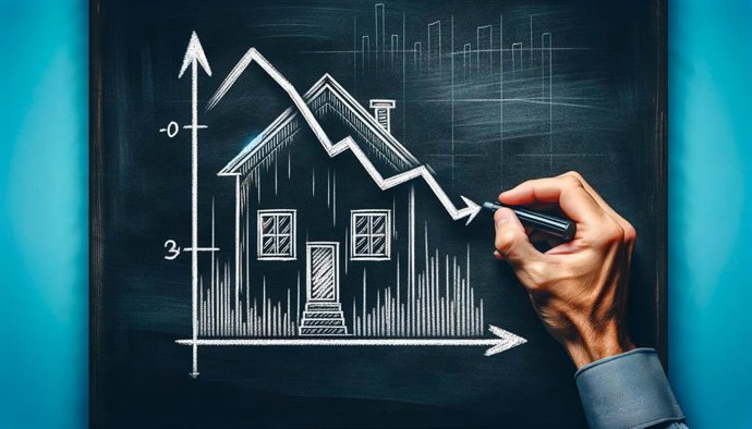 El descenso de las hipotecas