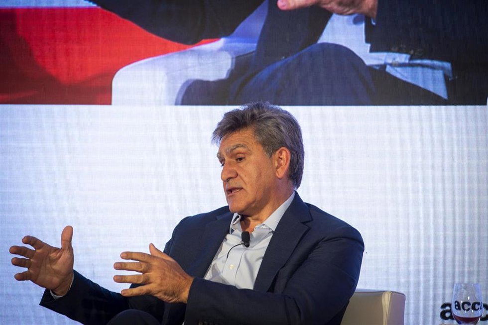 Archivo - El vicepresidente de Banco Santander, José Antonio Álvarez, durante la V Jornada de Banca del periódico elEconomista, en el Hotel Villa Magna de Madrid, a 4 de octubre de 2022, en Madrid (España).