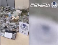 Dos detenidos y 75 kilos de marihuana y hachís incautados en una vivienda de Tetuán
