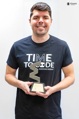 El consejero delegado de 4Geeks Academy España, Víctor Gómez.