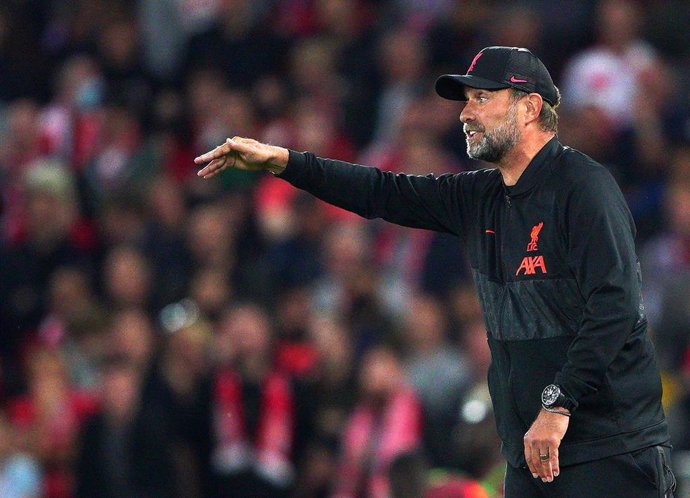 Archivo - Juergen Klopp durante un partido del Liverpool