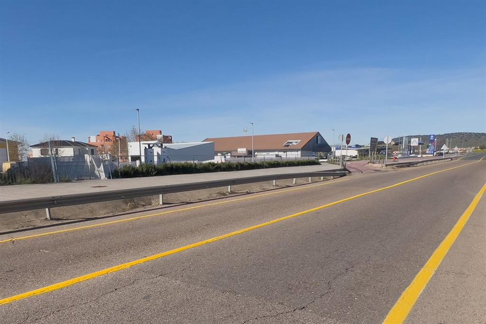 Obras del desdoblamiento de la N-630 en Mérida