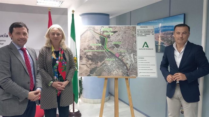 Archivo - La Junta promueve la integración del río Palmones con la población de Los Barrios por 1,5 millones de euros. ARCHIVO