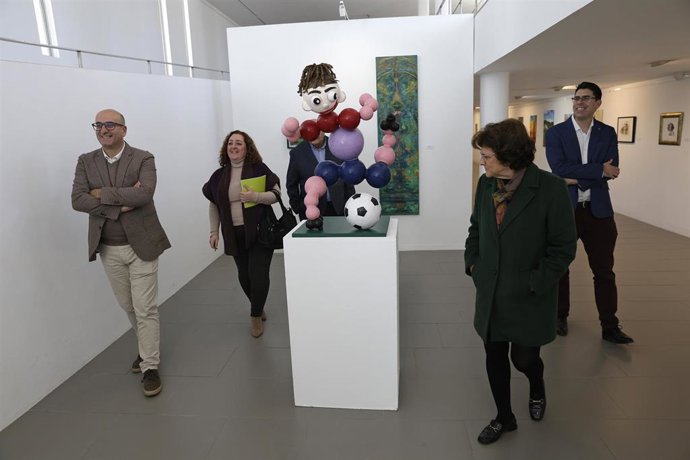 El espacio expositivo de la Diputación acoge una nueva edición de la muestra 'Presencias' de la Aplama.