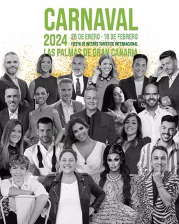 Presentadores del Carnaval de Las Palmas de Gran Canaria 2024