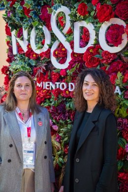 La edil de Turismo con la directora de Relaciones Institucionales de Netflix en España, Esperanza Ibáñez