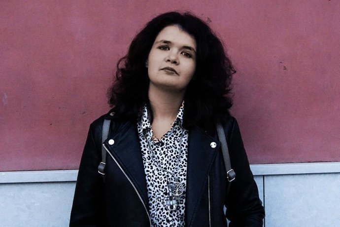 La poeta Anabel Úbeda