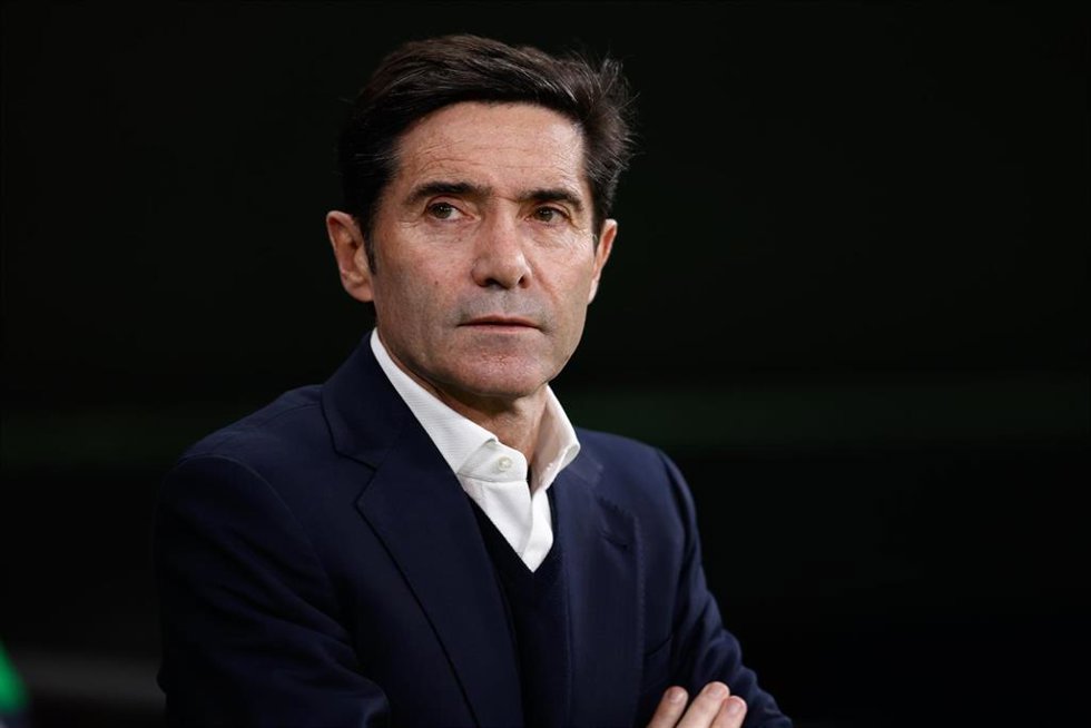 Archivo - Marcelino García Toral durante un partido con el Villarreal