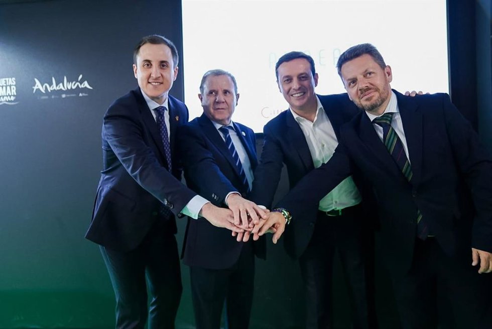 Presentación del proyecto 'Almería work and live destination' en Fitur.