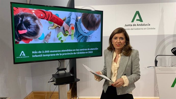 Botella, en la presentación del balance de la Atención Infantil Temprana en Córdoba.