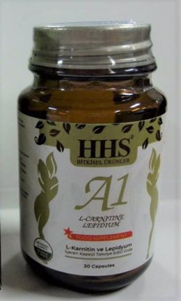 HHS A1 L-Carnitine Lepidum cápsulas.