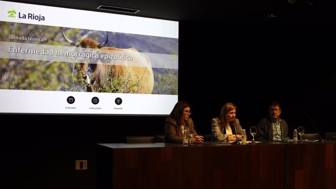 Manzanos subraya que La Rioja "trabaja de la mano de ganaderos y veterinarios para buscar soluciones a la EHE"