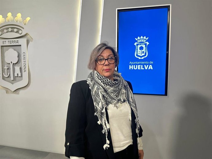 La portavoz de la Izquierda de Huelva en el Ayuntamiento de la capital, Mónica Rossi.
