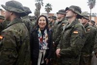 Robles defiende la "transparencia y legalidad" del Gobierno con el caso Pegasus tras las críticas de Iglesias