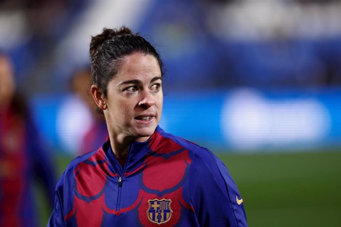 Marta Torrejon of FC Barcelona looks on during the Spanish SuperCup 24, Supercopa de Espana, Final, women football match played between FC Barcelona Femenino v Levante UD at Estadio de Butarque on January 20, 2024 in Leganes, Madrid, Spain.