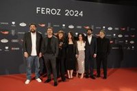 El mundo del cine desfila por la alfombra roja de los Feroz y pide "no callarse" tras las acusaciones a Vermut