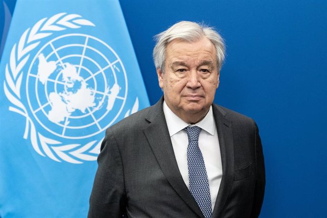 El secretario general de Naciones Unidas, António Guterres