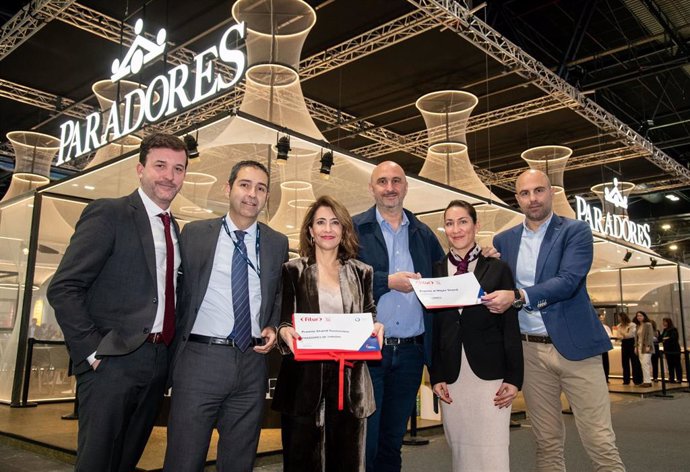 Paradores recoge el premio al Mejor Estand Sostenible y al Mejor Estand en la categoría de Empresas