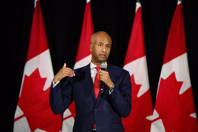 Archivo - El ministro de Desarrollo Internacional de Canadá, Ahmed Hussen