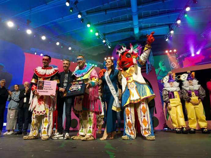 Bambones, primer premio de Interpretación del concurso de Murgas del Carnaval de Santa Cruz de Tenerife