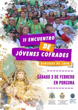 Cartel del II Encuentro de Jóvenes Cofrades.