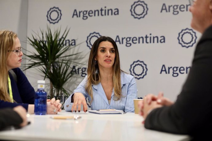 La subsecretaria de Turismo de Argentina, Yanina Martínez.