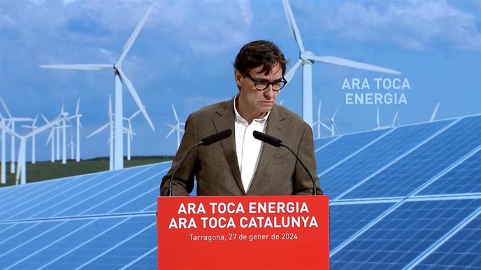 Illa durante su discurso