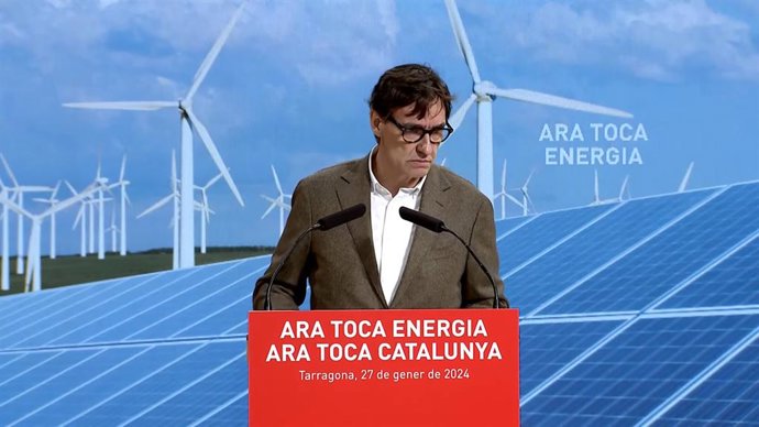 Illa durante su discurso