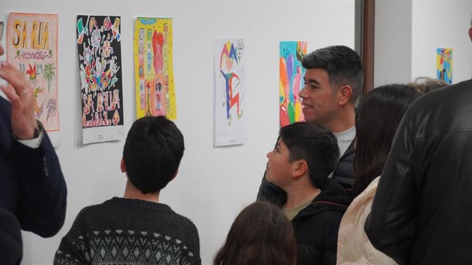 Marratxí expone los 22 carteles de los estudiantes que han participado en el concurso de Sa Rua 2024