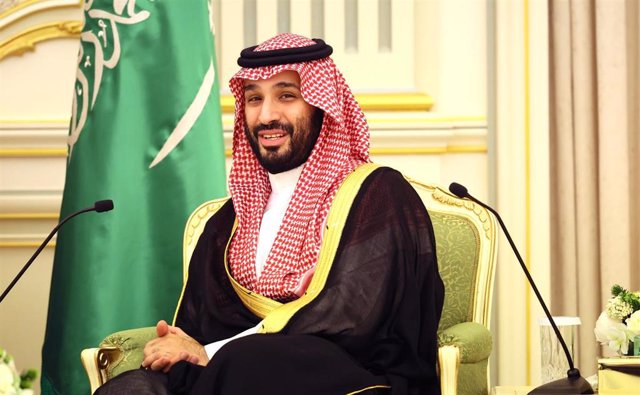 Archivo - El príncipe heredero de Arabia Saudí, Mohamed bin Salmán 