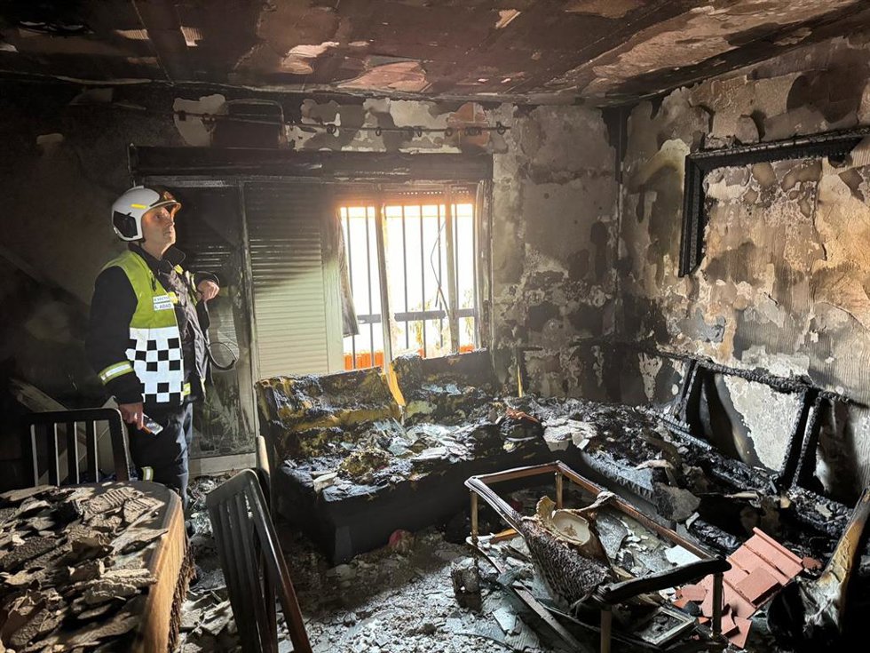 Incendio sin heridos en una vivienda de Villanueva de la Cañada
