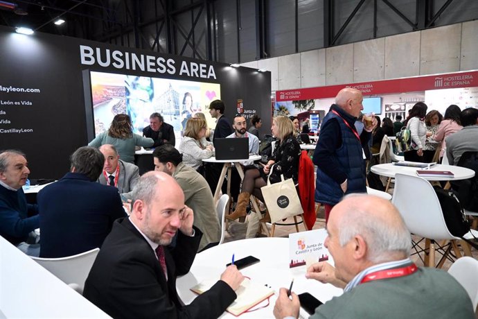 Expositor de Castilla y León en FITUR