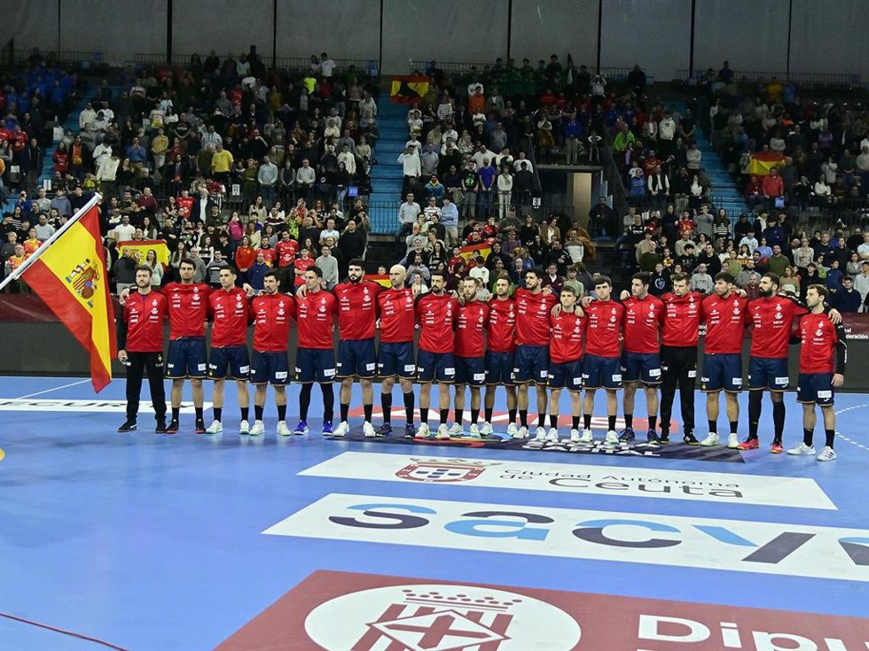 Selección española balonmano, Hispanos