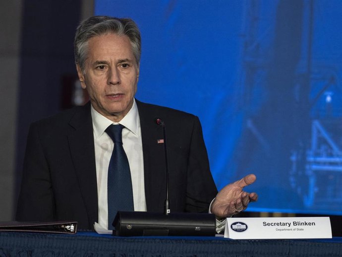 Archivo - El secretario del Departamento de Estados de Estados Unidos, Antony Blinken.