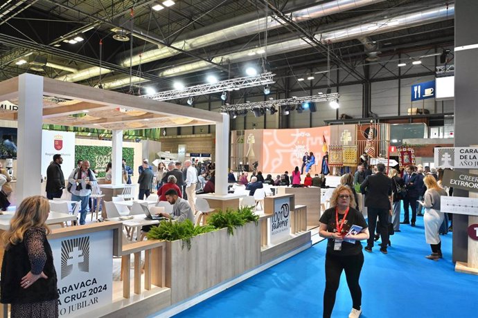 Estand de la Región de Murcia en la Feria Internacional de Turismo, Fitur.