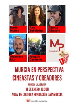 Cartel del ciclo 'Murcia en perspectiva'