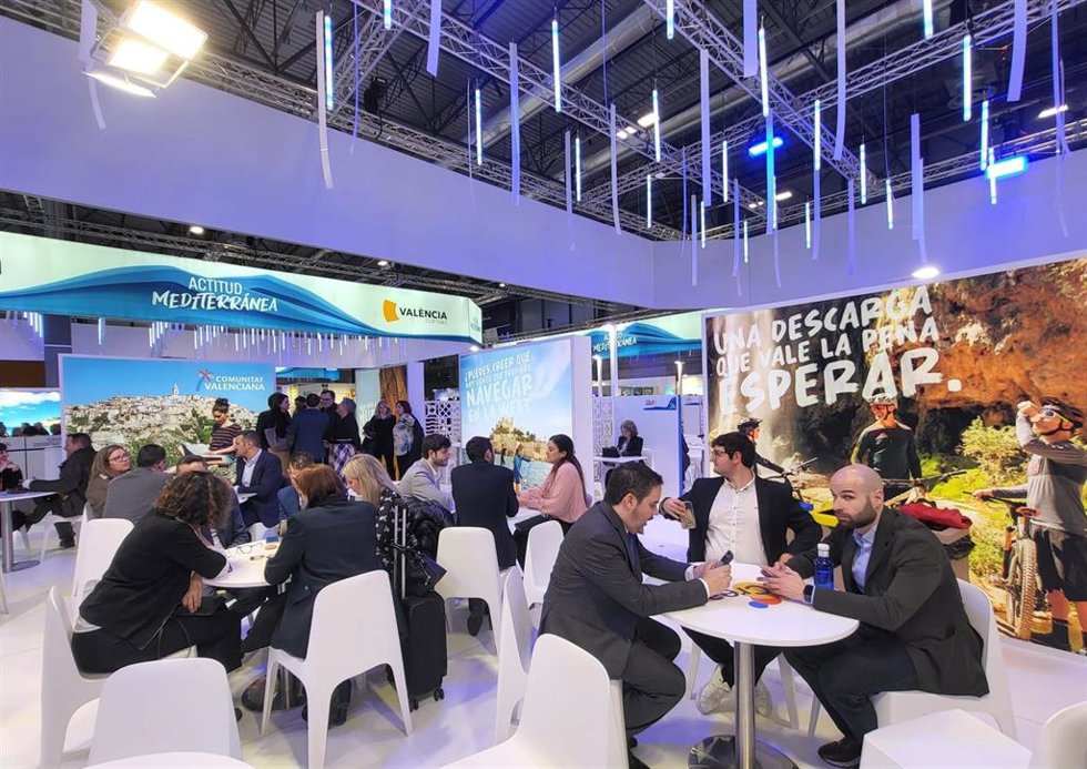 El estand de la Comunitat Valenciana en Fitur