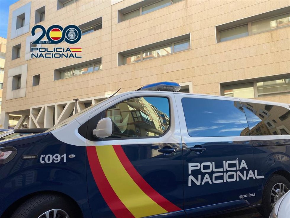 Imagen de un coche de la Policía Nacional.