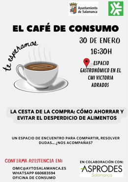 Cartel de la iniciativa 'El café de consumo'