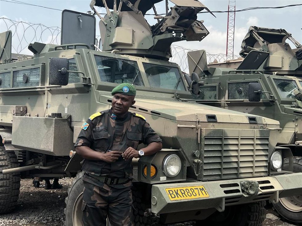 Militar africano en Kivu del Norte (RDC) 