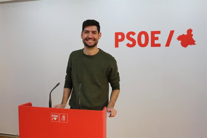 El secretario general de Juventudes Socialistas del municipio de Murcia, Miguel Company