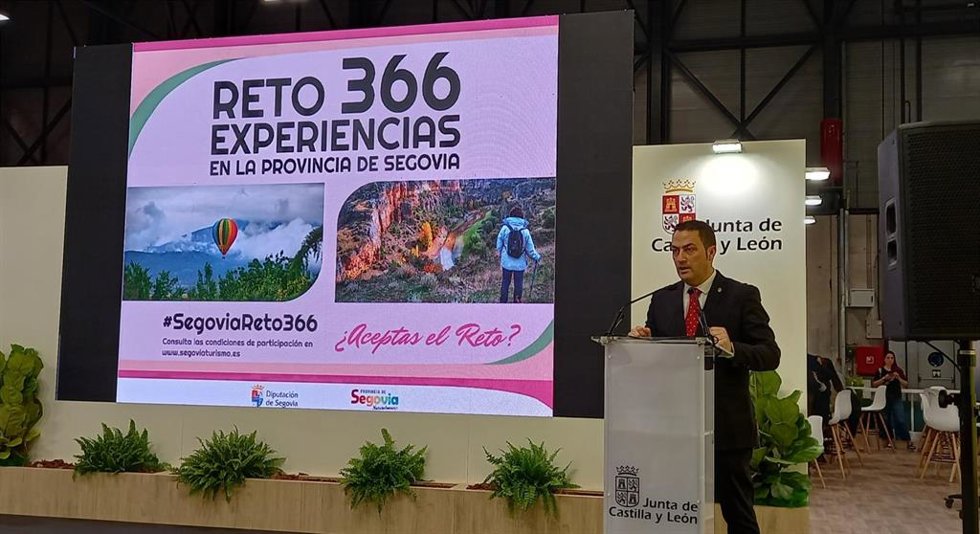 Expositor de la Diputación de Segovia en FITUR 2024