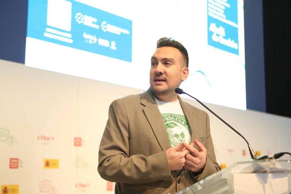 El teniente de alcaldesa y delegado de Turismo y Cultura del Ayuntamiento de Alcalá de Guadaíra, Christopher Rivas.