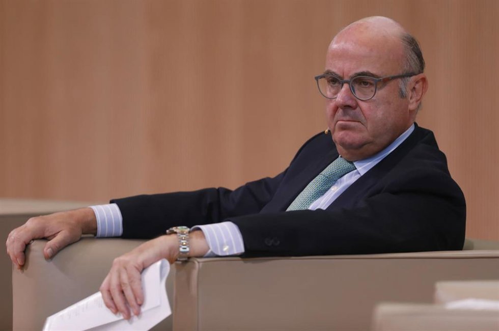Archivo - El vicepresidente del Banco Central Europeo, Luis de Guindos