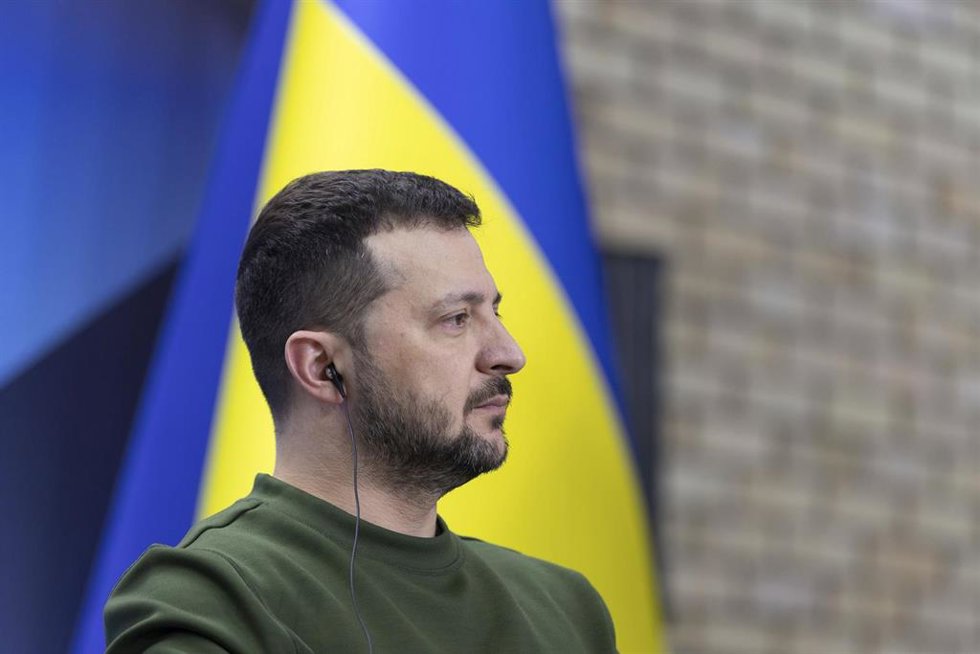 El presidente ucraniano, Volodimir Zelenski.