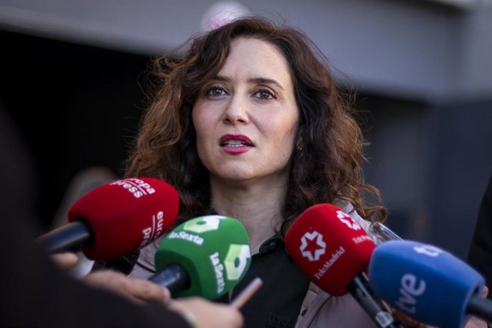 Archivo - La presidenta de la Comunidad de Madrid, Isabel Díaz Ayuso. Archivo.
