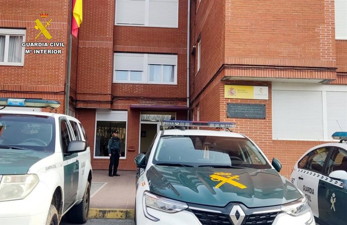 Vehículos de la Guardia Civil de Santoña