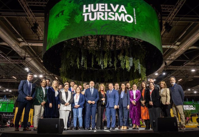 Delegación de Huelva en Fitur 2024.