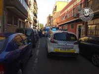 Detenido un hombre tras apuñalar a otro en una calle Usera para robarle el móvil
